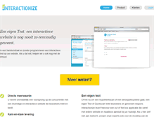 Tablet Screenshot of interactievetest.nl